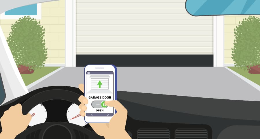 Garage door automation tips for Stamford